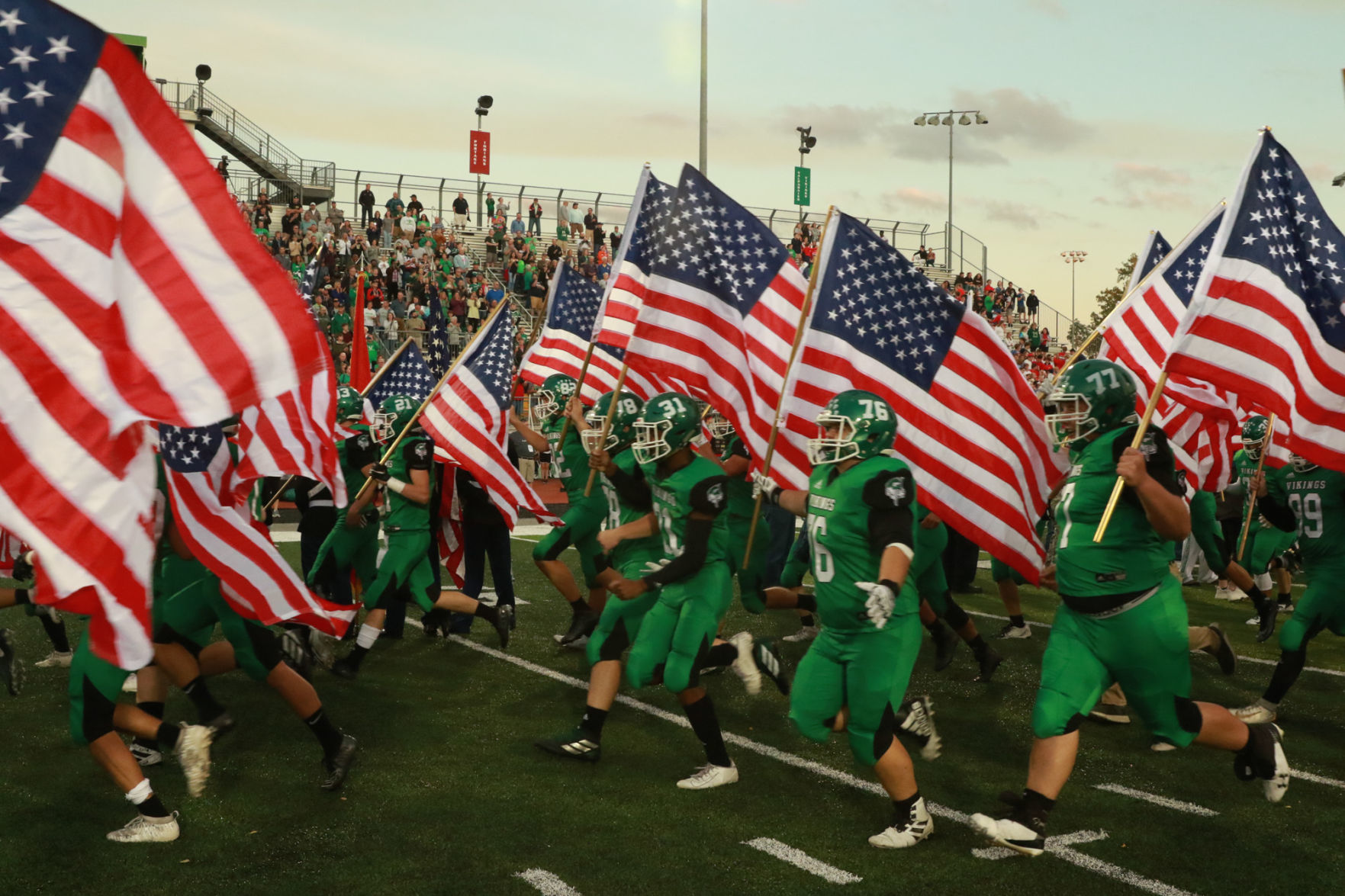 Patriot Night at Valparaiso High School